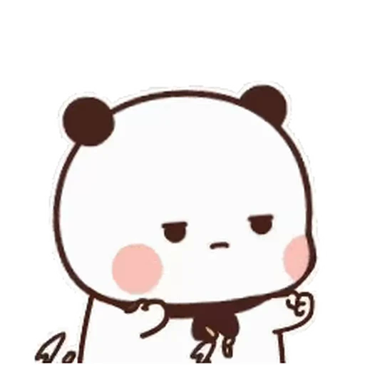 😠 Стикер «Dudu and Bubu 4» для Telegram