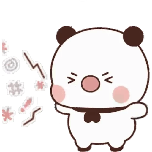 😡 Стикер «Dudu and Bubu 4» для Telegram