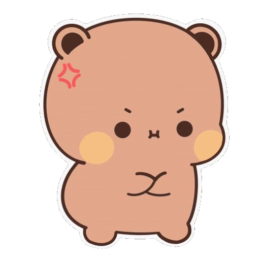 😡 Стикер «Dudu and Bubu 4» для Telegram