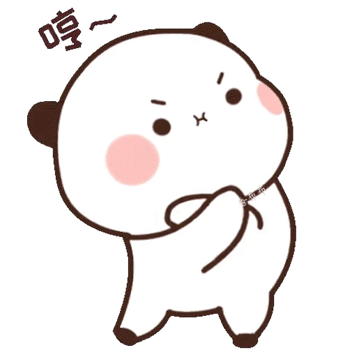 😡 Стикер «Dudu and Bubu 4» для Telegram