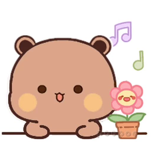 🕺 Стикер «Dudu and Bubu 7» для Telegram