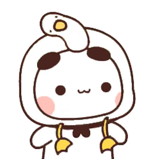 😊 Стикер «Dudu and Bubu 7» для Telegram