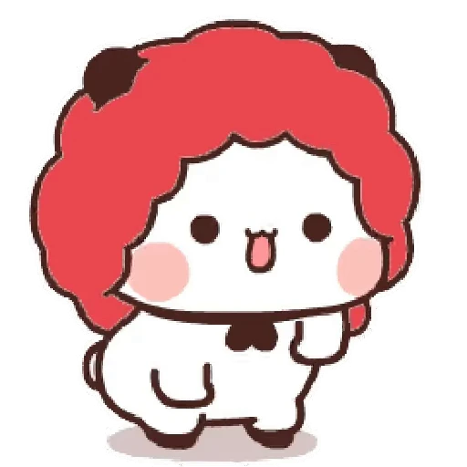 😊 Стикер «Dudu and Bubu 7» для Telegram