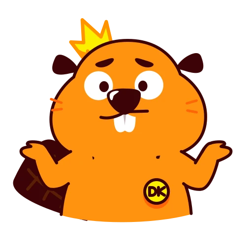😞 Стикер «Duelist King Beaver King» для Telegram