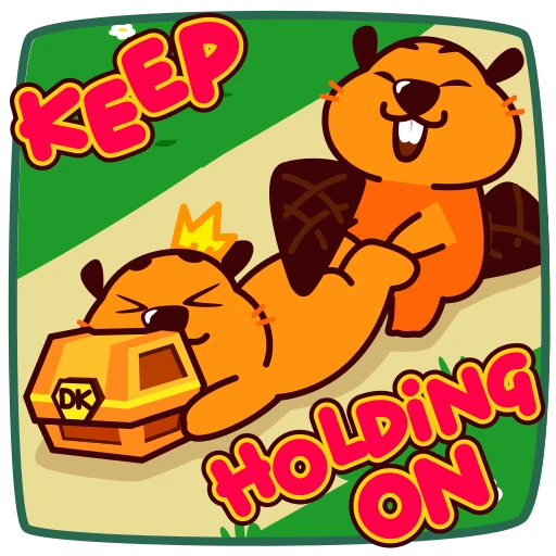 🤜 Стикер «Duelist King Beaver King» для Telegram