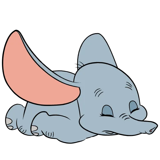 🫠 Эмодзи «Dumbo» для Telegram