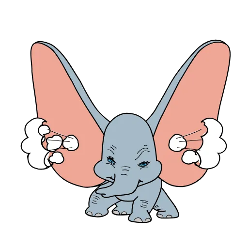 😤 Эмодзи «Dumbo» для Telegram