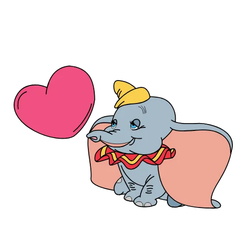 😘 Эмодзи «Dumbo» для Telegram