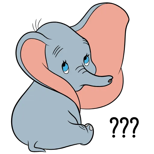 🤔 Эмодзи «Dumbo» для Telegram