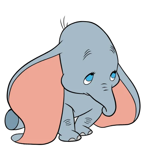😮‍💨 Эмодзи «Dumbo» для Telegram