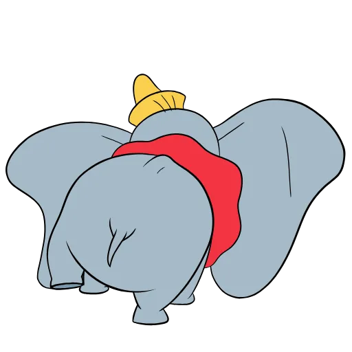 🙃 Эмодзи «Dumbo» для Telegram