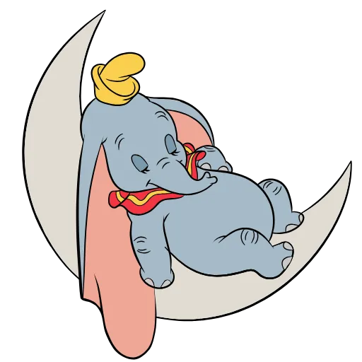 😴 Эмодзи «Dumbo» для Telegram