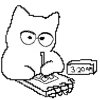 👓 Эмодзи «Дурнi Кiшки» для Telegram