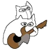 🤘 Эмодзи «Дурнi Кiшки» для Telegram