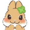 🍀 Эмодзи «Dwarf Bunny» для Telegram
