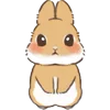 🐇 Эмодзи «Dwarf Bunny» для Telegram