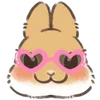 😎 Эмодзи «Dwarf Bunny» для Telegram