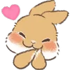 ☺️ Эмодзи «Dwarf Bunny» для Telegram