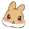 🐰 Эмодзи «Dwarf Bunny» для Telegram