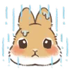 😟 Эмодзи «Dwarf Bunny» для Telegram