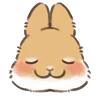 ☺️ Эмодзи «Dwarf Bunny» для Telegram