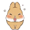 🐰 Эмодзи «Dwarf Bunny» для Telegram