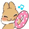 🎵 Эмодзи «Dwarf Bunny» для Telegram