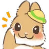 🫡 Эмодзи «Dwarf Bunny» для Telegram
