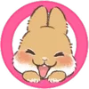 ⭕️ Эмодзи «Dwarf Bunny» для Telegram