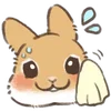 😅 Эмодзи «Dwarf Bunny» для Telegram