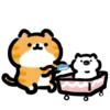 🍼 Эмодзи «() Dynamic Cats» для Telegram