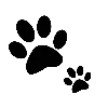 🐾 Эмодзи «Black &amp; White #color #black #white» для Telegram