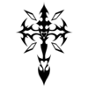 ☦ Эмодзи «Black &amp; White #color #black #white» для Telegram