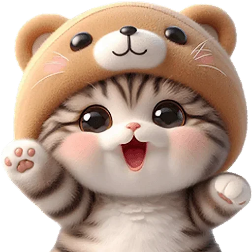 ☺ Стикер «Эмильчик кошка» для Telegram