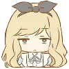 😐 Эмодзи «Alice emoji - Алиса в стране чудес» для Telegram