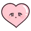 ❤️ Эмодзи «☺ Menhera chan emoji» для Telegram