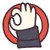 👌 Эмодзи «☺ Menhera chan emoji» для Telegram