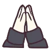 🙏 Эмодзи «☺ Menhera chan emoji» для Telegram