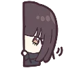 👀 Эмодзи «☺ Menhera chan emoji» для Telegram