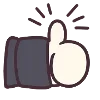 👍 Эмодзи «☺ Menhera chan emoji» для Telegram