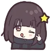 😋 Эмодзи «☺ Menhera chan emoji» для Telegram
