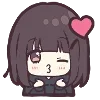 Эмодзи ☺ Menhera chan emoji для Telegram — скачать