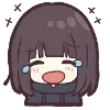 😂 Эмодзи «☺ Menhera chan emoji» для Telegram