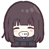 😁 Эмодзи «☺ Menhera chan emoji» для Telegram