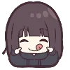 😋 Эмодзи «☺ Menhera chan emoji» для Telegram