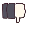 👎 Эмодзи «☺ Menhera chan emoji» для Telegram