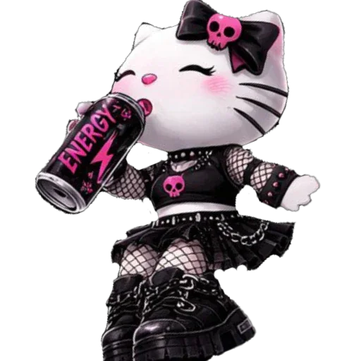 🫥 Стикер «EMO KITTY» для Telegram