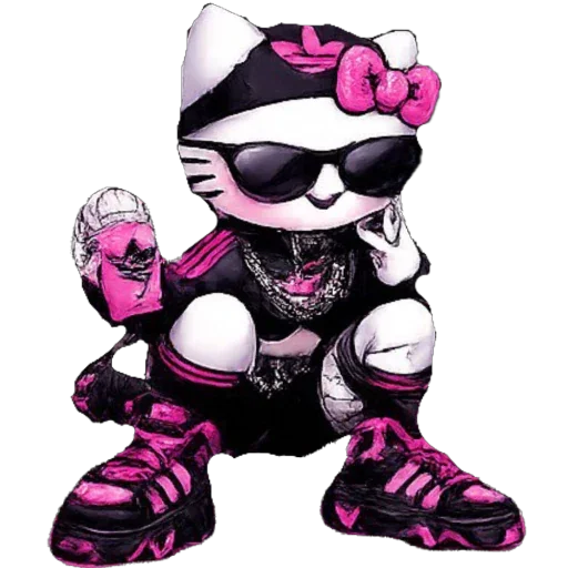 🫥 Стикер «EMO KITTY» для Telegram