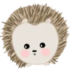 😳 Эмодзи «Сute hedgehog» для Telegram