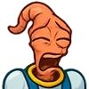 😭 Эмодзи «Earthworm Jim» для Telegram